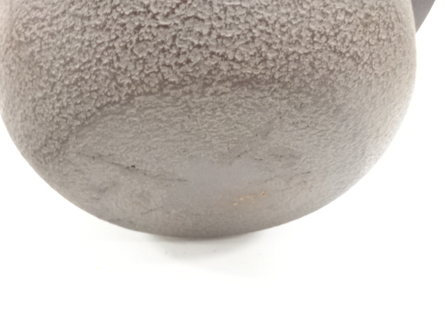  釜師　人間国宝　高橋敬典造　茶飯釜(釜釻付)